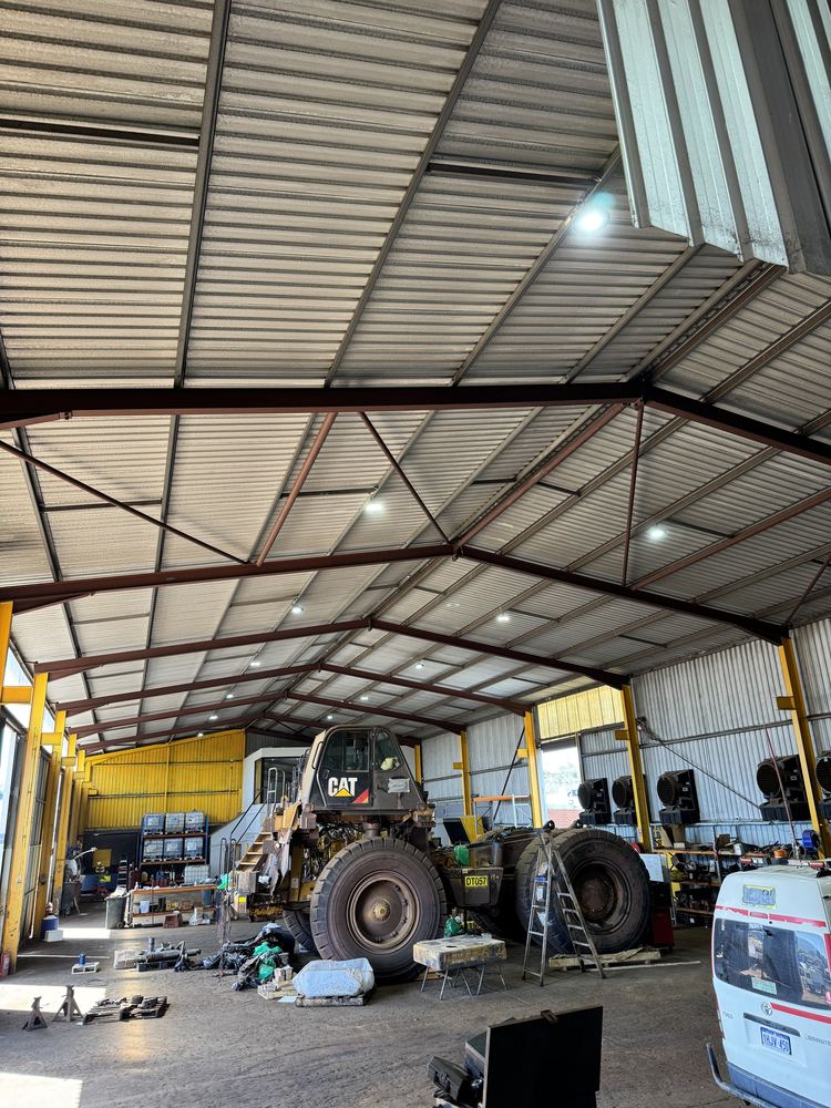 Industrial workshop electrical fit-out